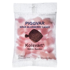 Kolsvart Sour Blueberry Swedish Fish
