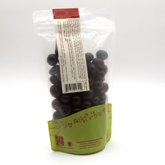 dark chocolate blueberries pouch back