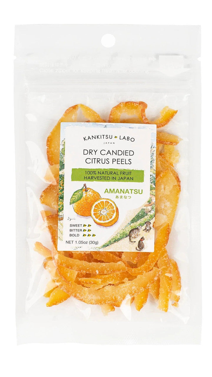 Kankitsu Labo Amanatsu Candied Citrus Peel Bag