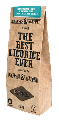 Klepper & Klepper Mildly Salty Licorice Bag