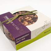 mixed nuts with cranberry gift box