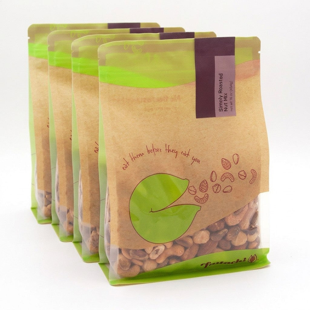 Simply Roasted Nut Mix - 16oz Bag