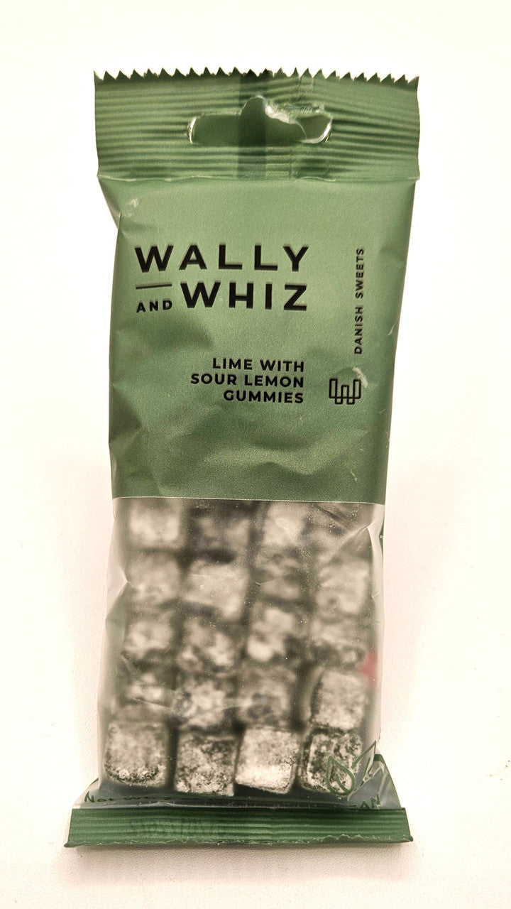 Wally and Whiz Lime with Sour Lemon Gummies