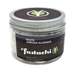 White Jordan Almonds Jar