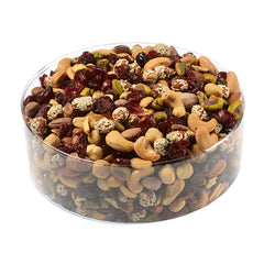 Fancy Free Frolic Gift Box Open Cranberry Nut Mix