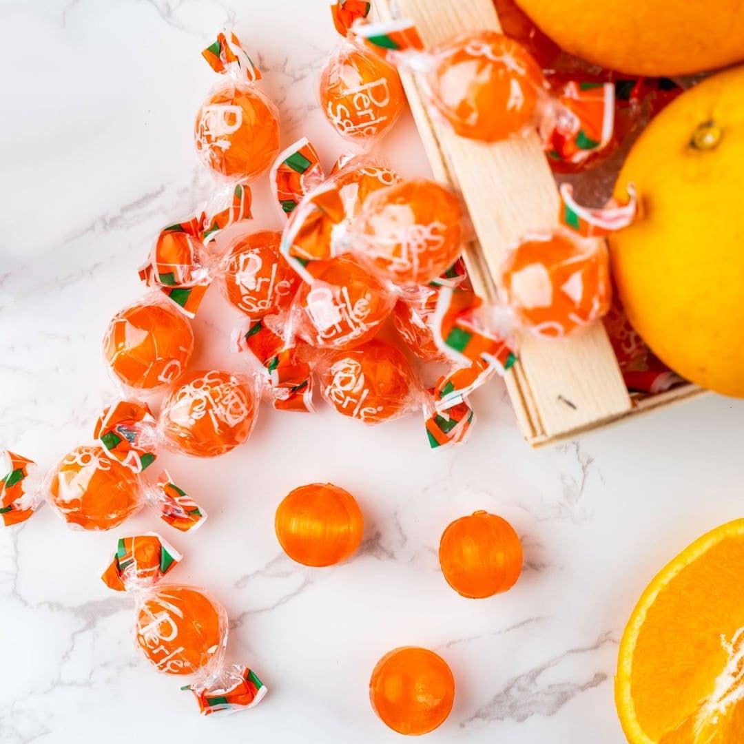 Perle di Sole Original Orange Drops from Sorrento - 7.05oz Bag