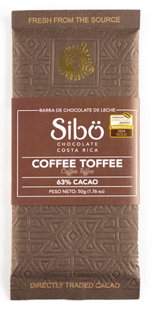 Sibo Chocolate Coffee Toffee 63%