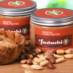roasted peanut butter jars