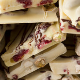 White Chocolate Cranberry And Pistachio Bark