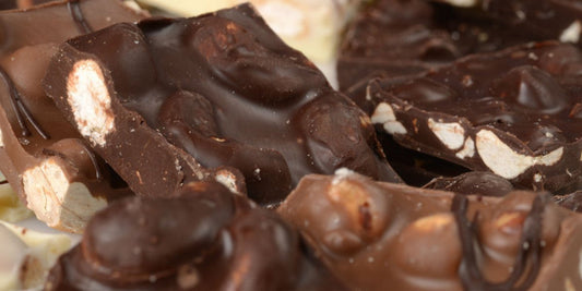 chocolate bar with nuts