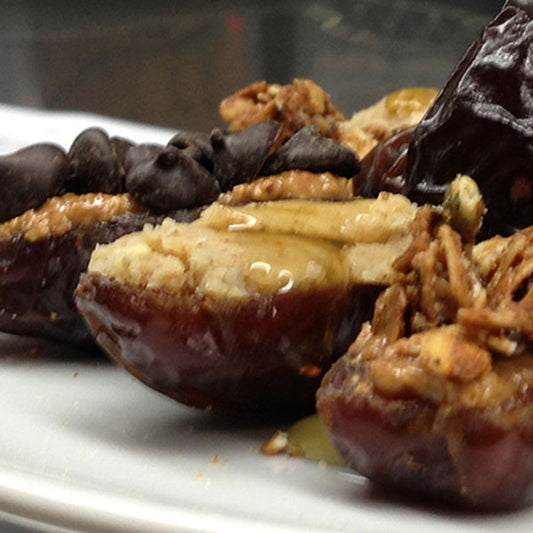 Medjool Dates Drizzled with Honey