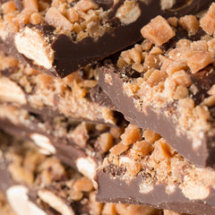 Toffee Dark Chocolate Almond Bark Zoom
