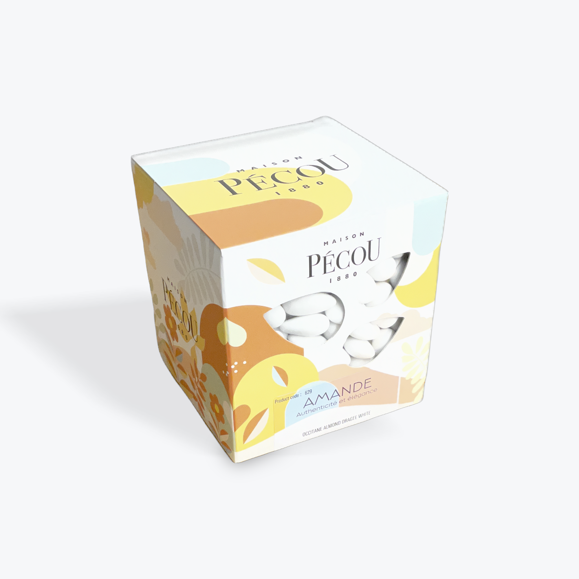 Pecou Almond Dragees (Jordan Almonds) - 1 Kilo Box