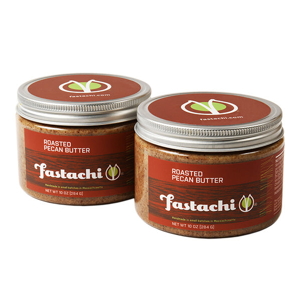 jars of roasted pecan butter 