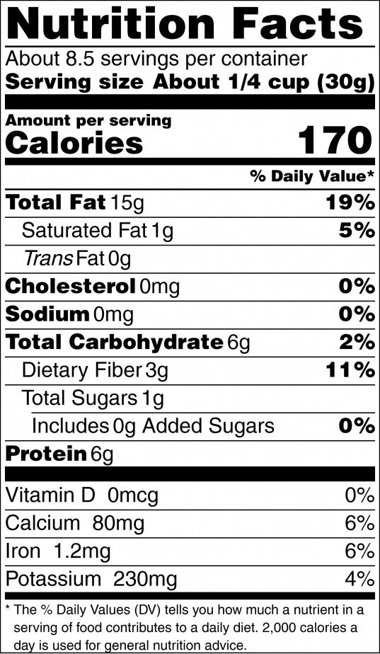 Raw Almonds Nutrition Facts