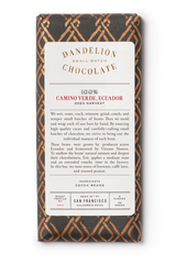 Dandelion Chocolate Camino Verde Ecuador 100%