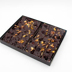 Dark Chocolate Cranberry And Pistachio Bark open lg