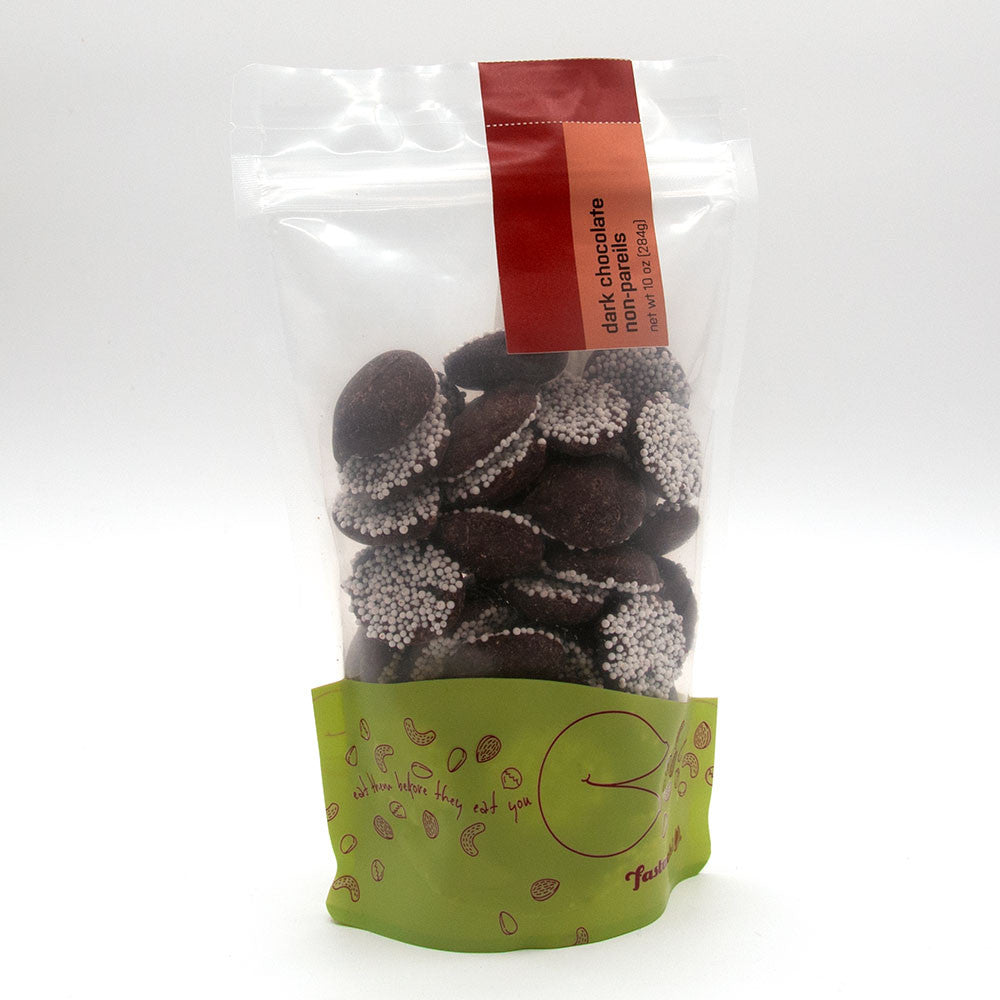 Dark Chocolate Non Pareils Pouch