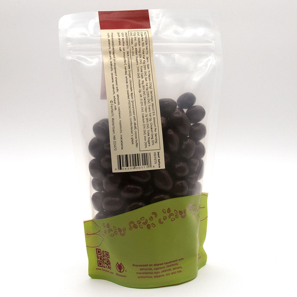 Dark Chocolate Pistachios Pouch Back