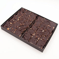 Dark Chocolate Hazelnut Bark Open Lg