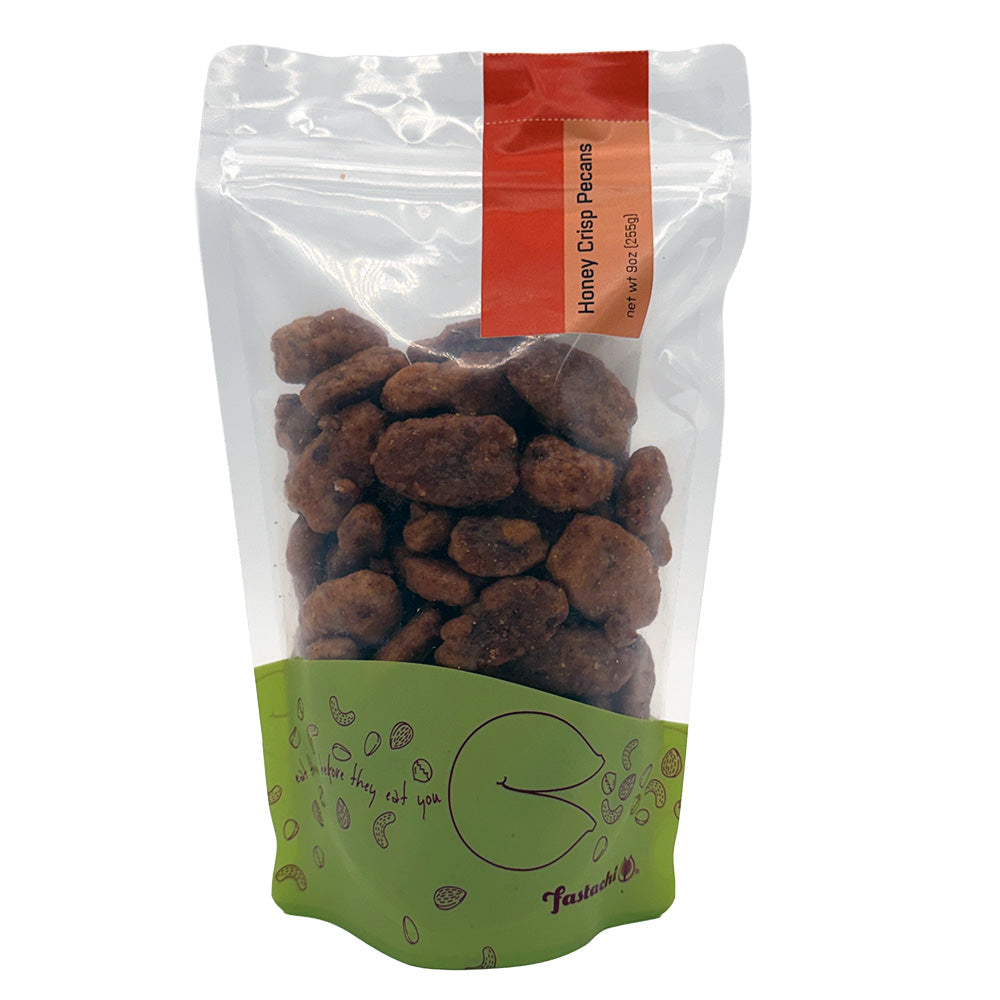 Honey Crisp Pecans - 9oz Pouch