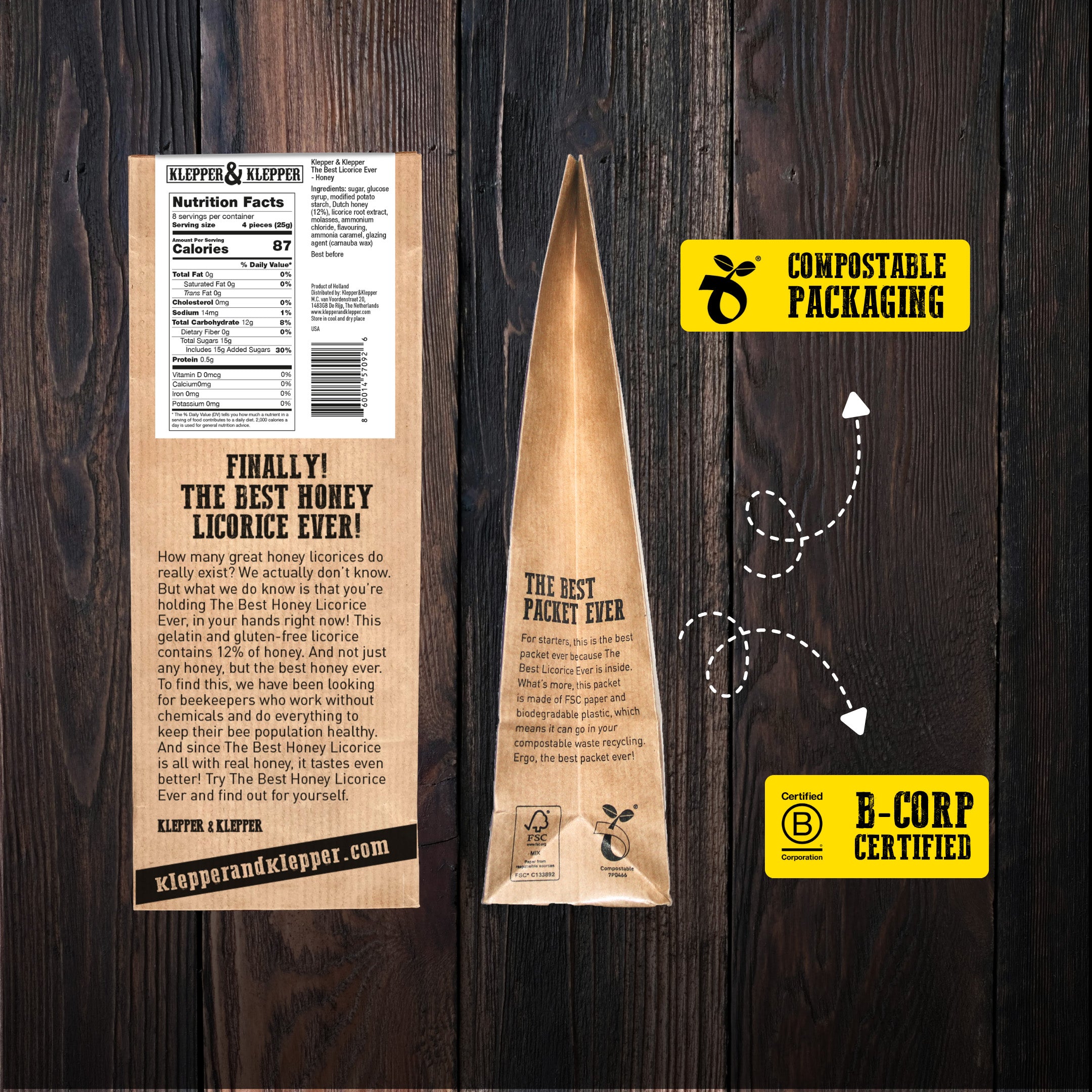 Klepper & Klepper Honey Licorice