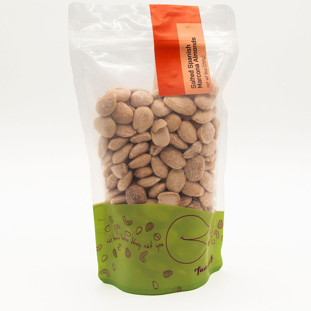 Salted Marcona Almonds - 9oz Pouch
