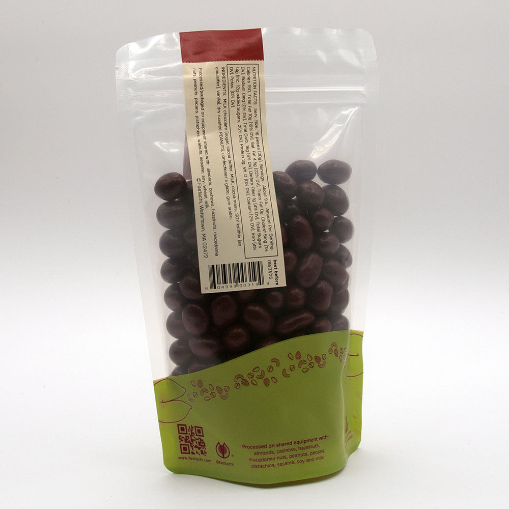 milk chocolate peanuts pouch back 