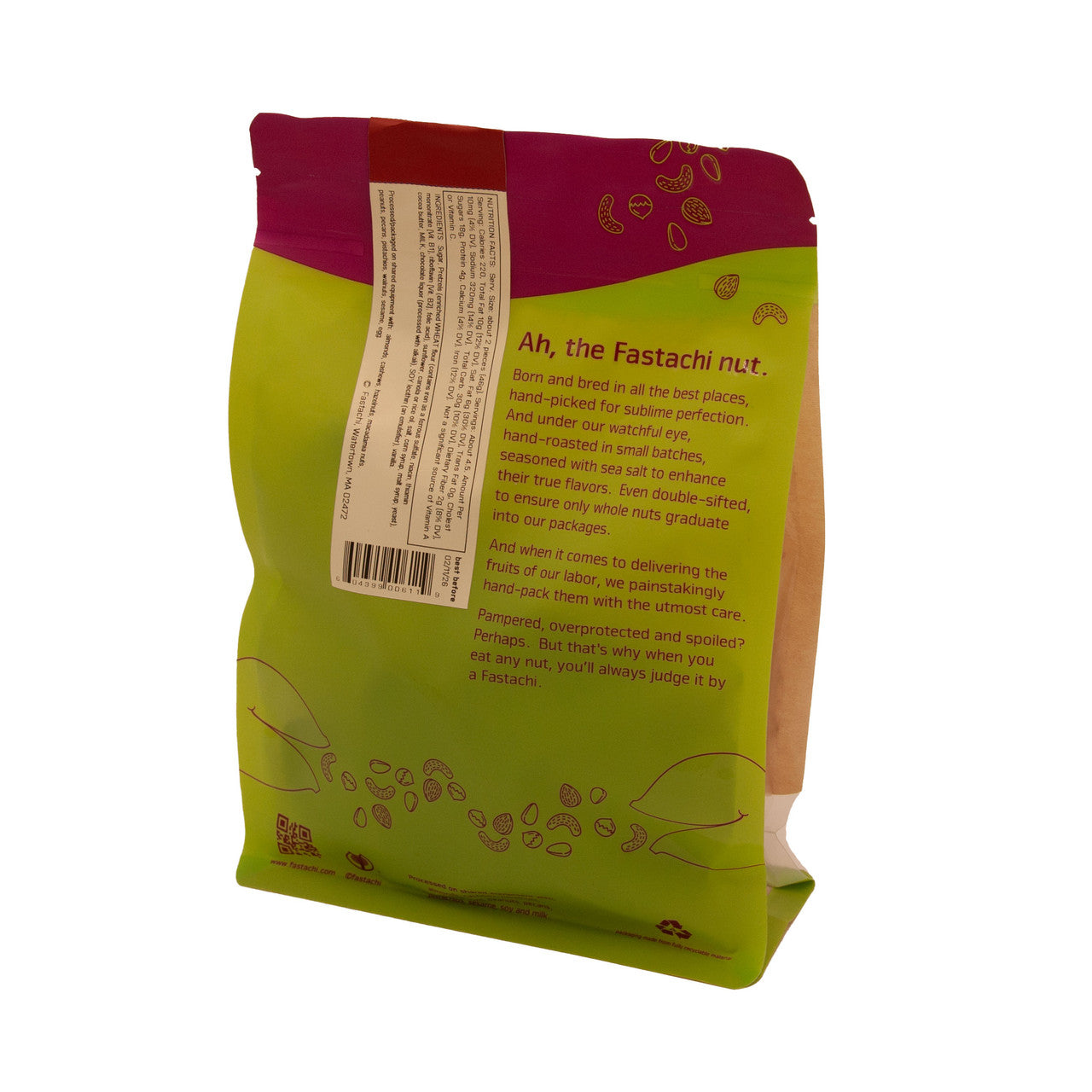 Milk Chocolate Pretzels Packaging Back 
