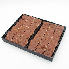 Milk Chocolate Almond Bark Open Lg