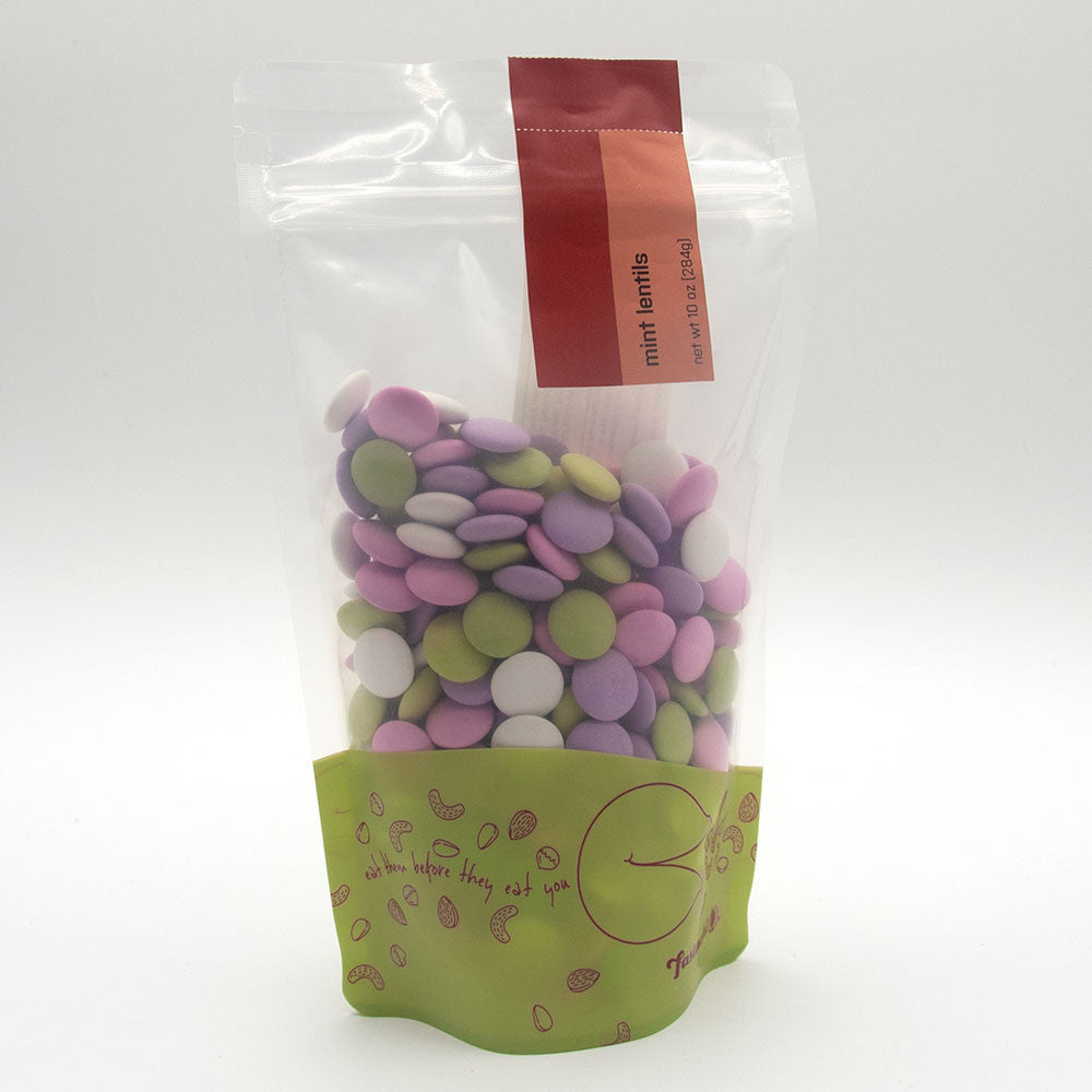 Mint lentils pouch