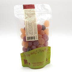 Organic Vegan Sour Gummies Bag Back