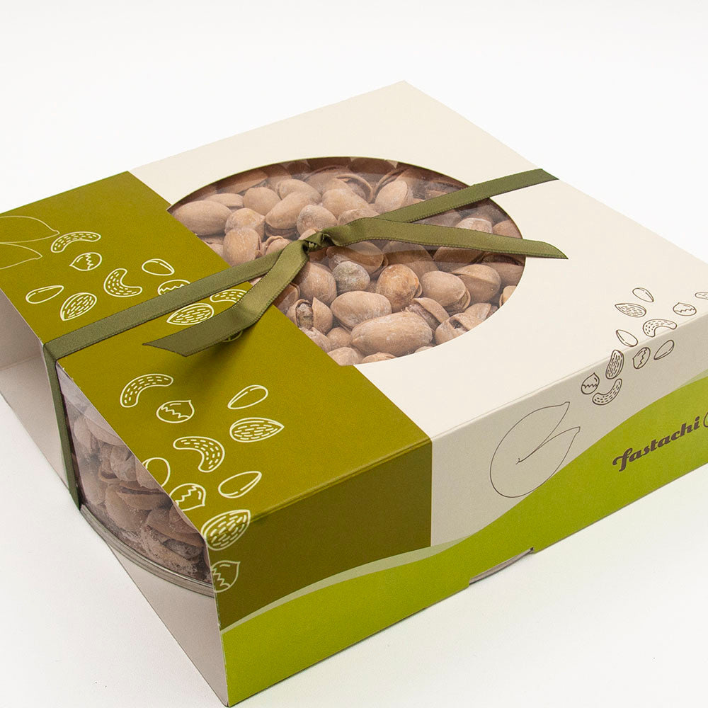 salted pistachios gift box 