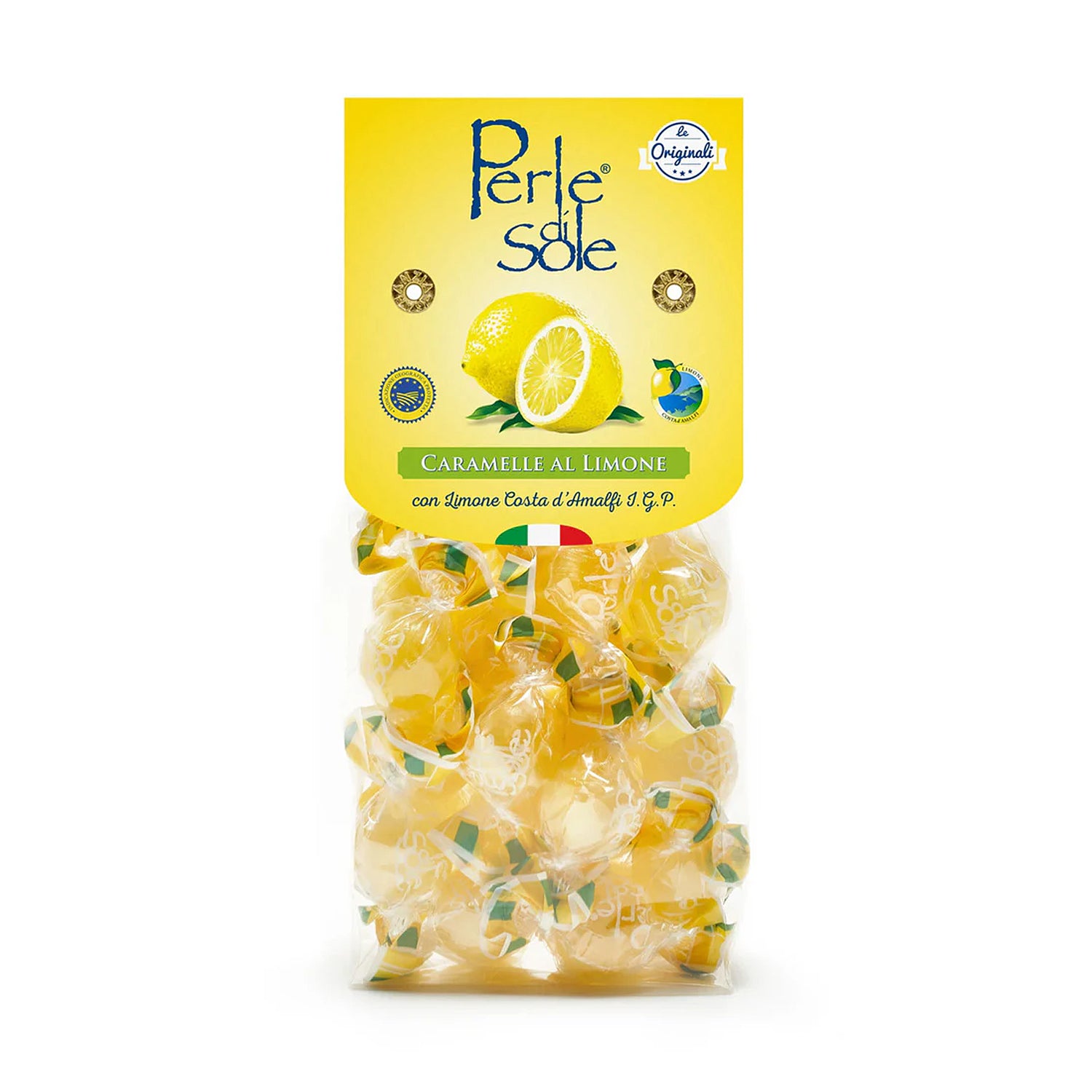 Perle di Sole Original Lemon Drops from the Amalfi Coast - 7.05oz Bag