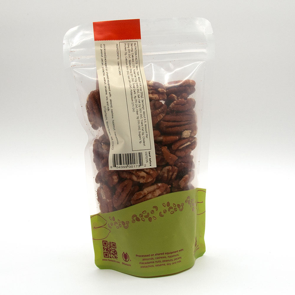 Raw Pecans Bag Back