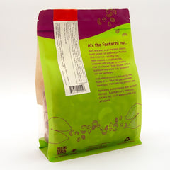 unsalted cashews bag back