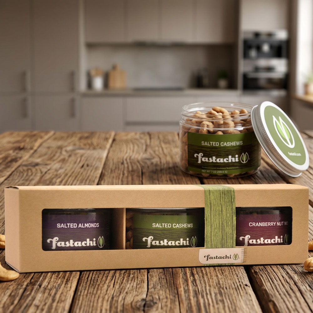 Trio of Nuts Gift Set