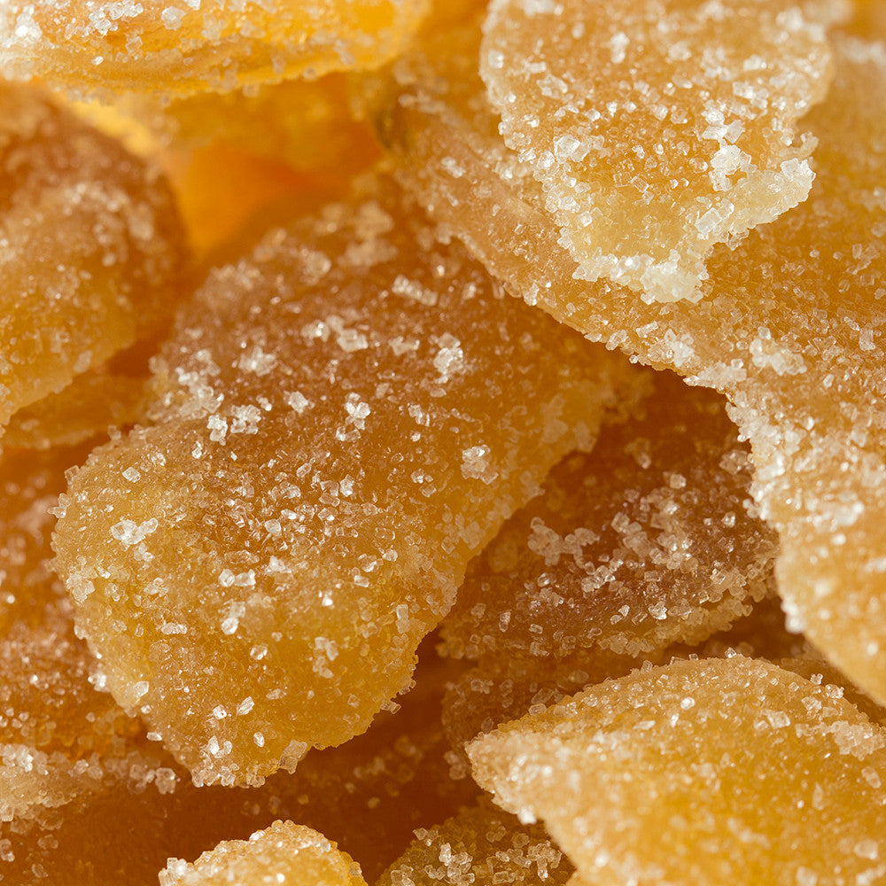 Natural Crystalized Ginger (Low Sugar) - 8oz Pouch