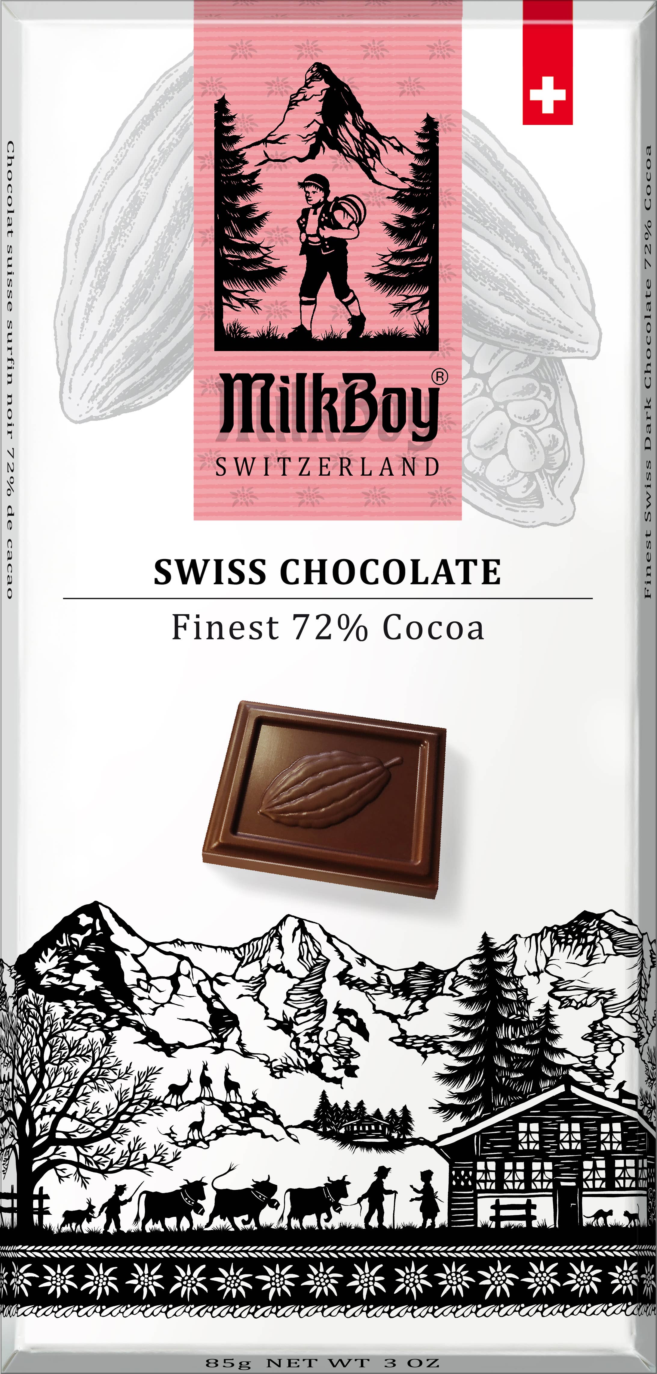 Milkboy Finest 72% Dark