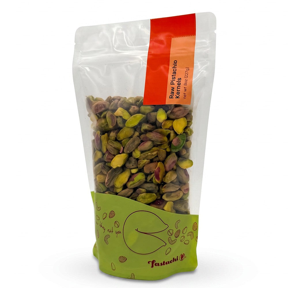 Raw Pistachio Kernels - 8oz Pouch
