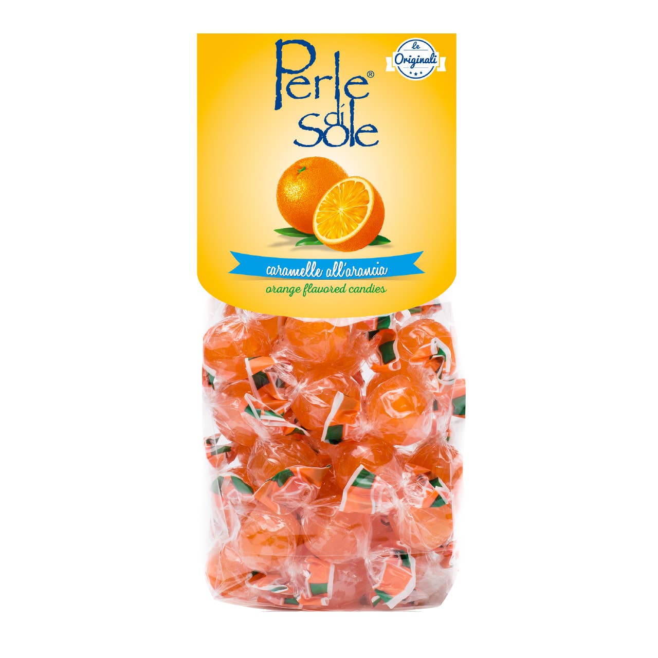 Perle di Sole Original Orange Drops from Sorrento - 7.05oz Bag