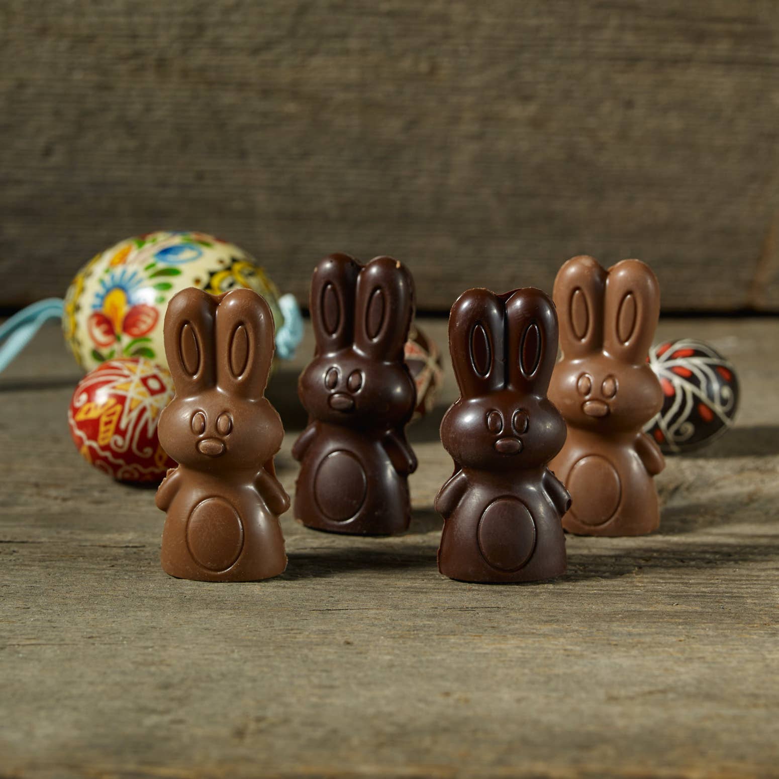 Dean's Sweets Solid Mini Chocolate Bunnies