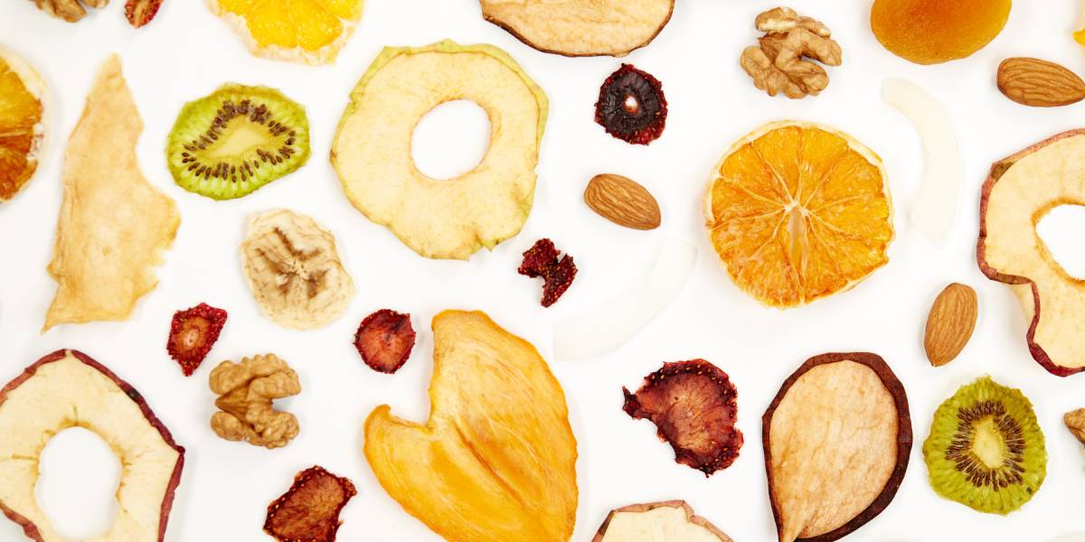 dried fruits to take on a hike